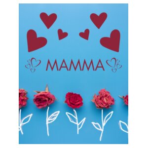 Maglietta stampa Festa della Mamma - SPEDIZIONE GRATUITA IN 24 ORE Design